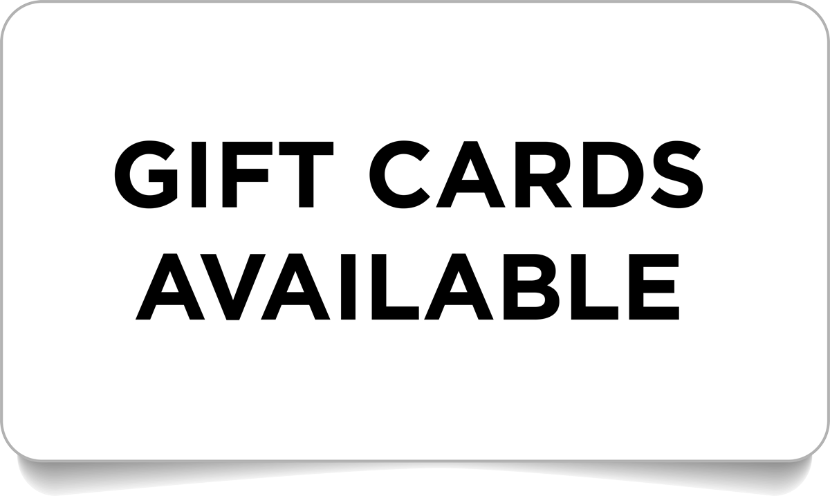 Gift Cards Available at Ed's Fusion.